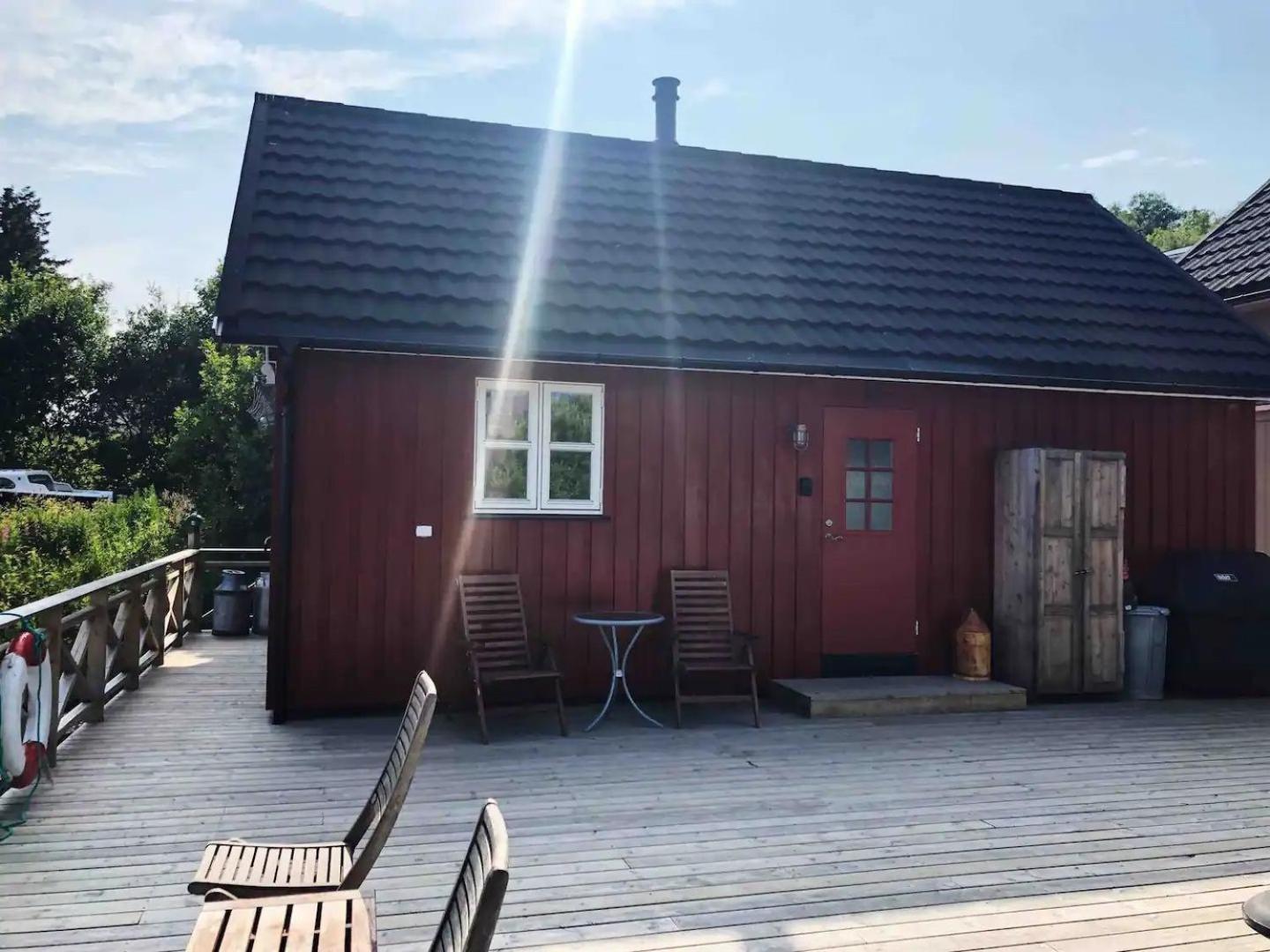 Nora'S Waterfront Cabin Svolvær Eksteriør billede